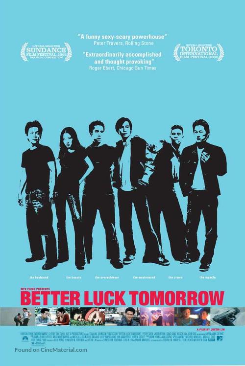 Better Luck Tomorrow - Movie Poster