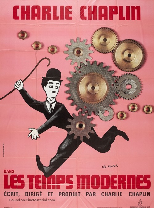 Modern Times - French Movie Poster