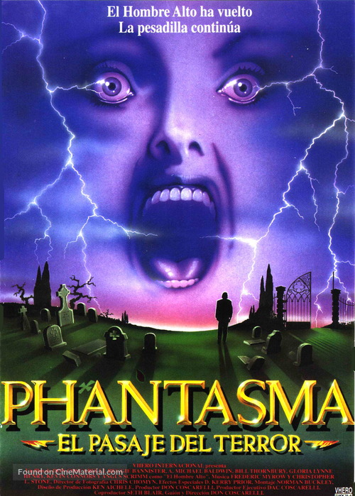 Phantasm III: Lord of the Dead - Spanish Movie Poster