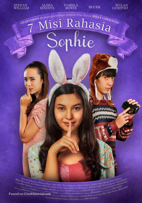 7 Misi Rahasia Sophie - Indonesian Movie Poster