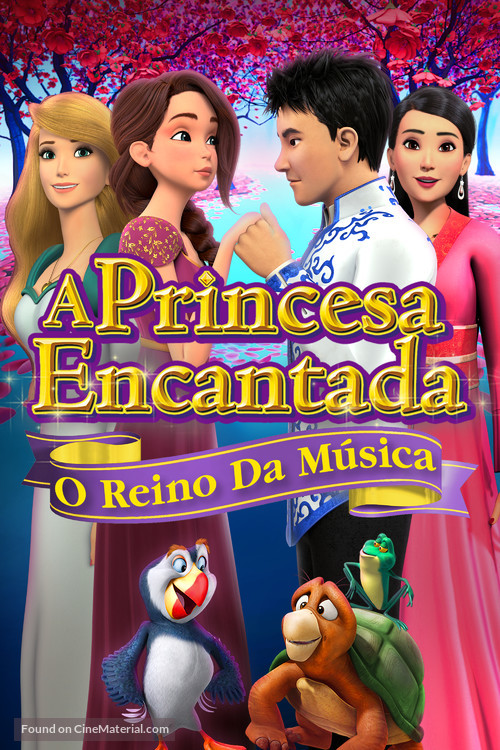 The Swan Princess: Kingdom of Music - Brazilian Movie Cover