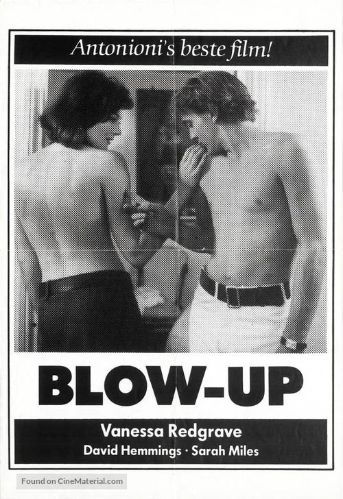 Blowup - Dutch Movie Poster