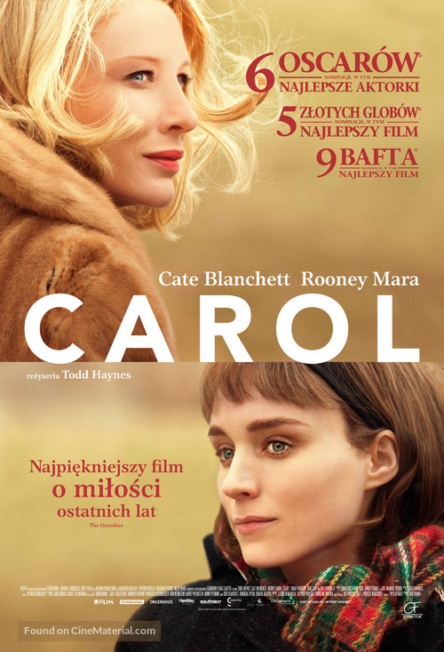 Carol - Polish Movie Poster