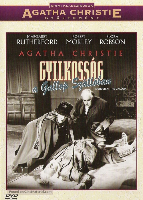 Murder at the Gallop - Hungarian Movie Cover