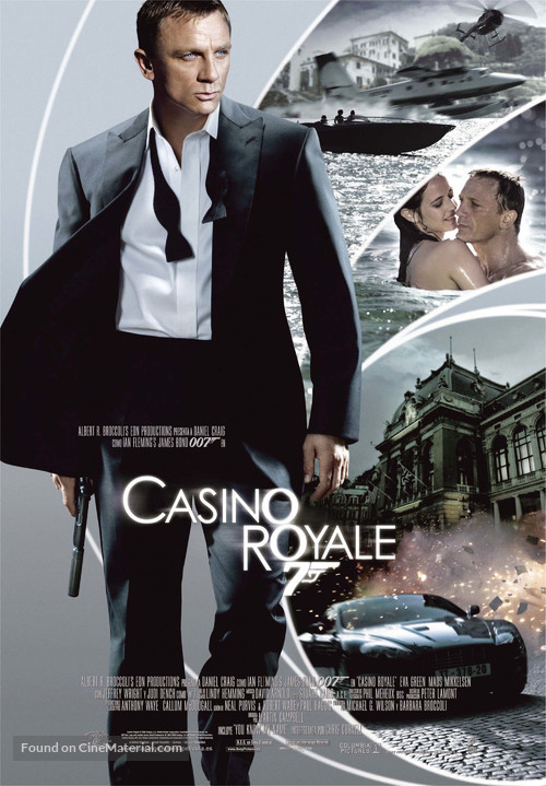 Casino Royale (2006) Spanish movie poster