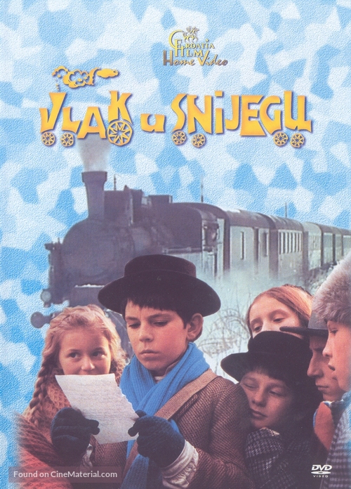 Vlak u snijegu - Croatian DVD movie cover