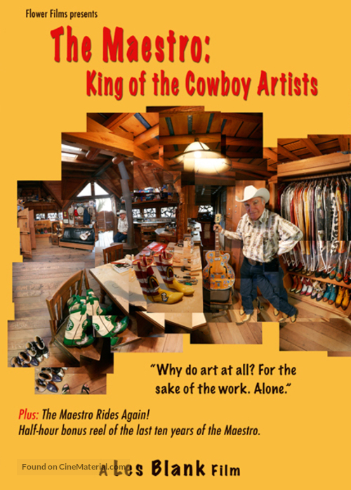 The Maestro: King of the Cowboy Artists - DVD movie cover