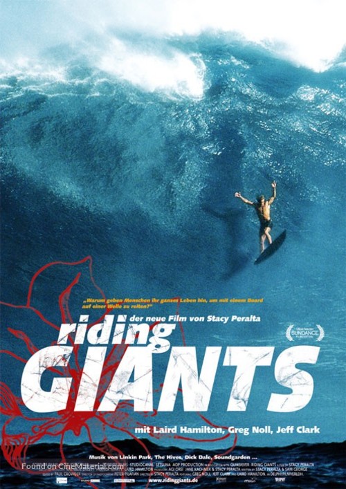 Riding Giants - German Movie Poster