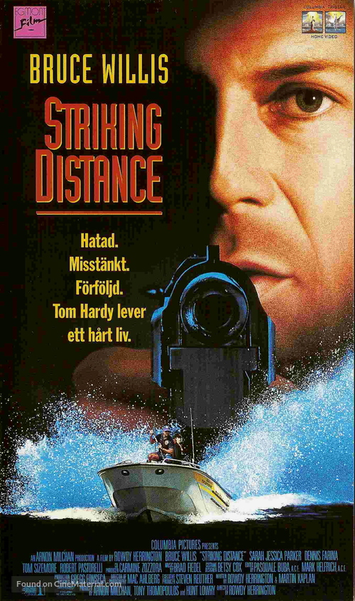 Striking Distance - German Movie Cover