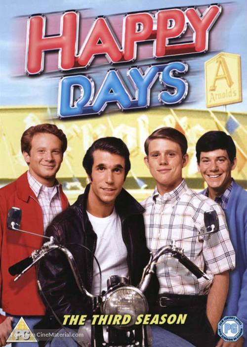 &quot;Happy Days&quot; - British DVD movie cover