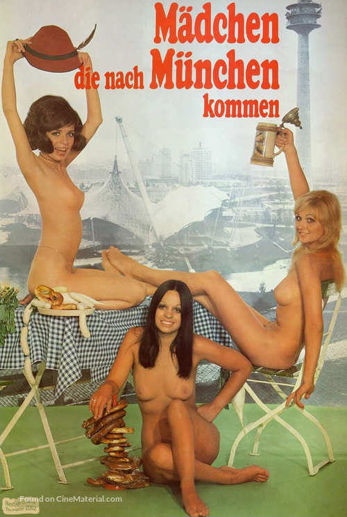 M&auml;dchen, die nach M&uuml;nchen kommen - German Movie Poster