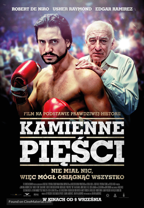 Hands of Stone - Polish Movie Poster