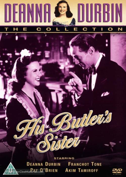His Butler&#039;s Sister - British DVD movie cover