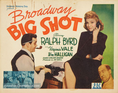 Broadway Big Shot - Movie Poster