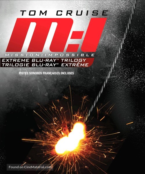 Mission: Impossible - Canadian Blu-Ray movie cover