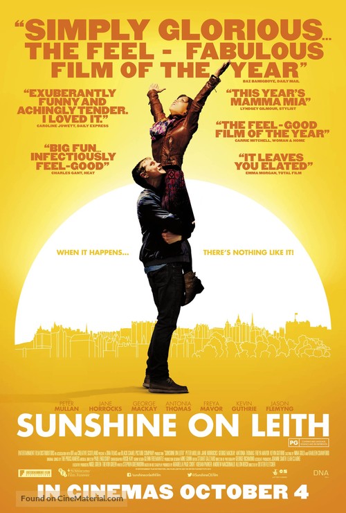 Sunshine on Leith - British Movie Poster