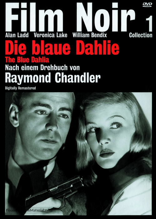 The Blue Dahlia - German DVD movie cover