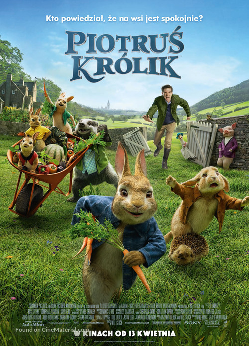 Peter Rabbit - Polish Movie Poster
