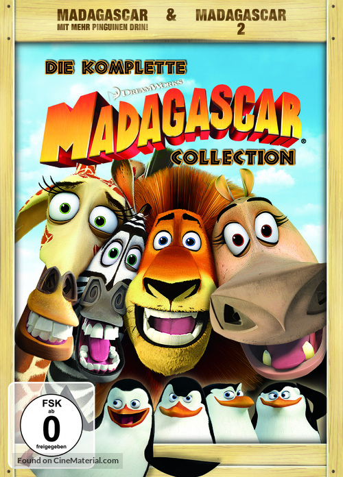 Madagascar - DVD movie cover