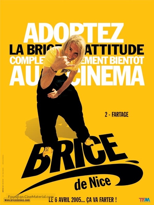 Brice de Nice - French poster