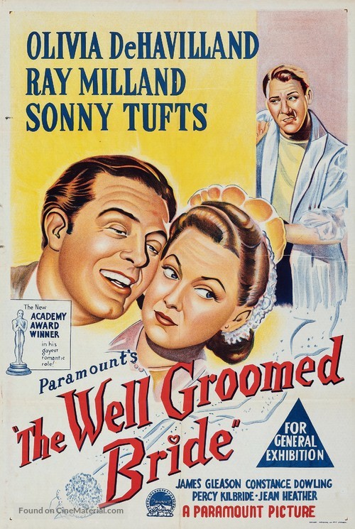 The Well-Groomed Bride - Australian Movie Poster