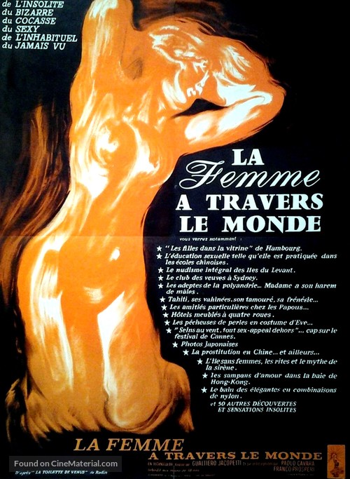 La donna nel mondo - French Movie Poster