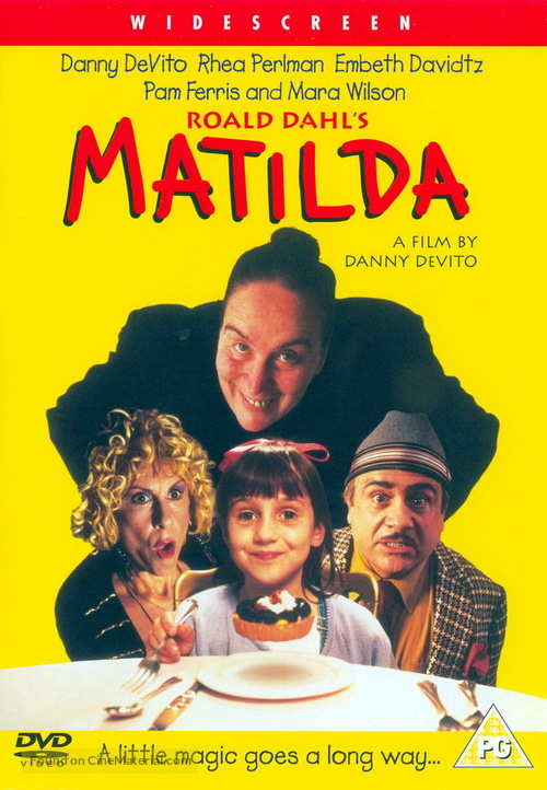 Slip schoenen Tonen Viool Matilda (1996) British dvd movie cover
