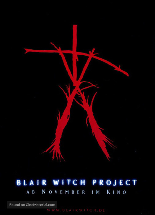 The Blair Witch Project - German Movie Poster