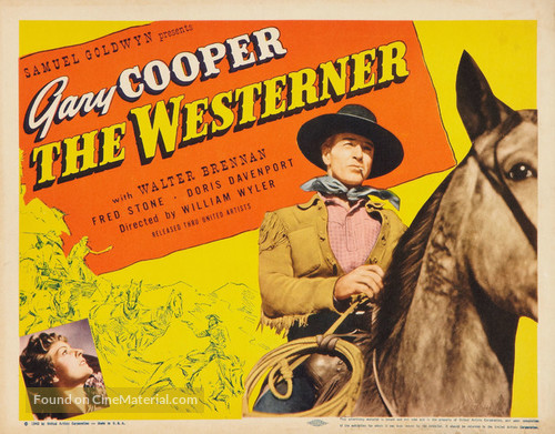 The Westerner - Movie Poster