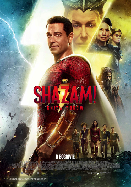 Shazam! Fury of the Gods - Polish Movie Poster