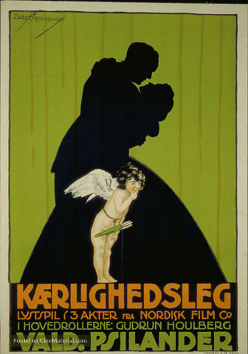 K&aelig;rlighedsleg - Danish Movie Poster