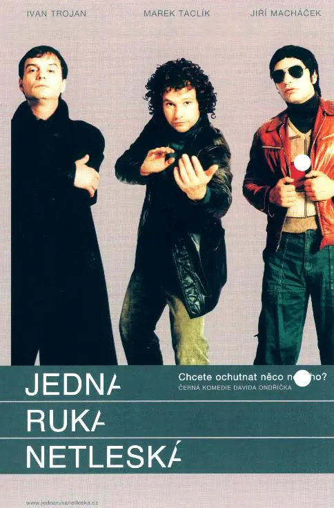 Jedna ruka netlesk&aacute; - Czech poster
