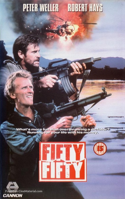 Fifty/Fifty - British VHS movie cover