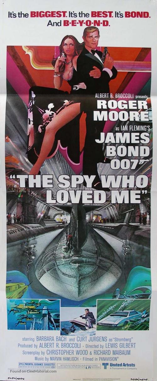The Spy Who Loved Me (1977) movie poster