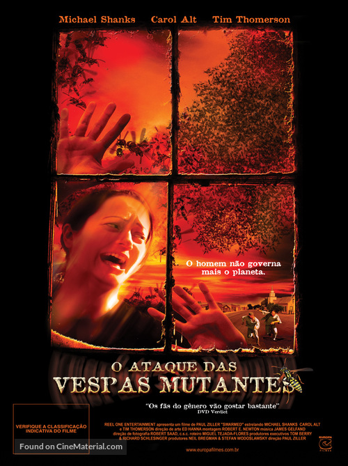 Swarmed - Brazilian Movie Poster