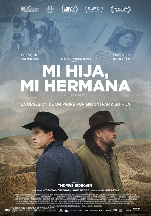 Les cowboys - Spanish Movie Poster