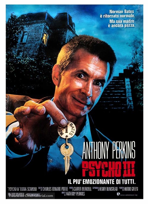 Psycho III - Italian Movie Poster