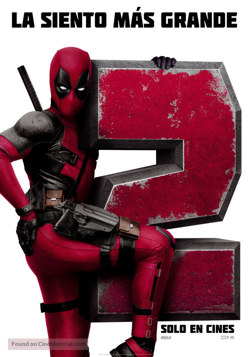 Deadpool 2 - Spanish Movie Poster