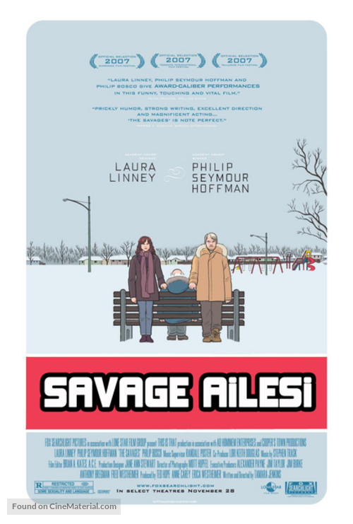 The Savages - Turkish Movie Poster