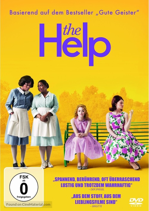 The Help - German DVD movie cover