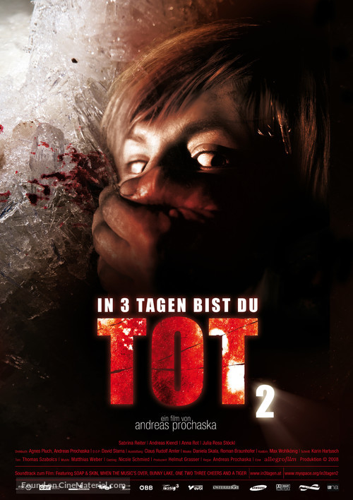 In 3 Tagen bist du tot 2 - Austrian Movie Poster