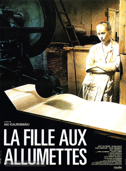 Tulitikkutehtaan tytt&ouml; - French Movie Poster