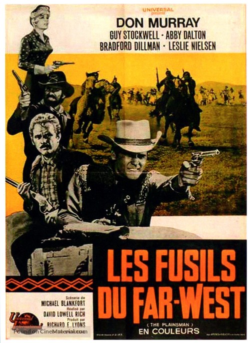 The Plainsman - French Movie Poster