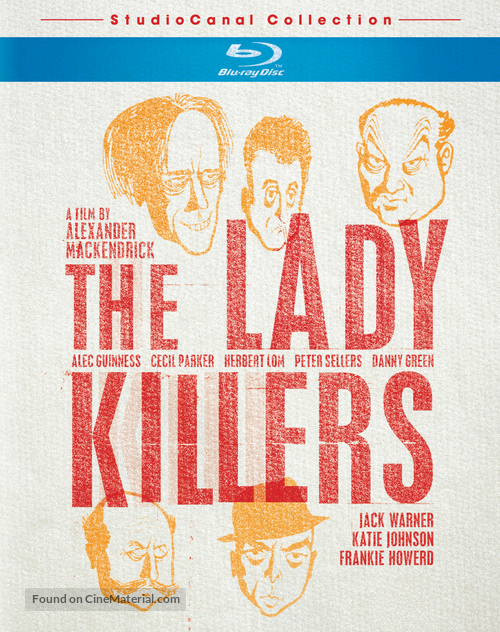The Ladykillers - Blu-Ray movie cover