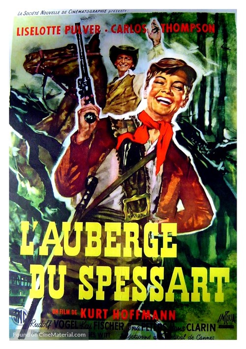 Das Wirtshaus im Spessart - French Movie Poster