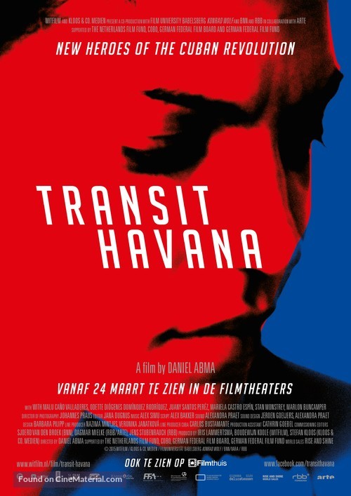 Transit Havana - Dutch Movie Poster