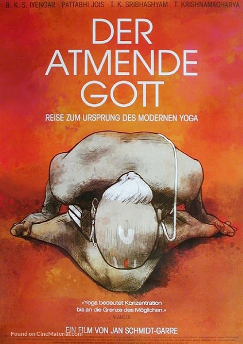 Der atmende Gott - Reise zum Ursprung des modernen Yoga - German Movie Poster