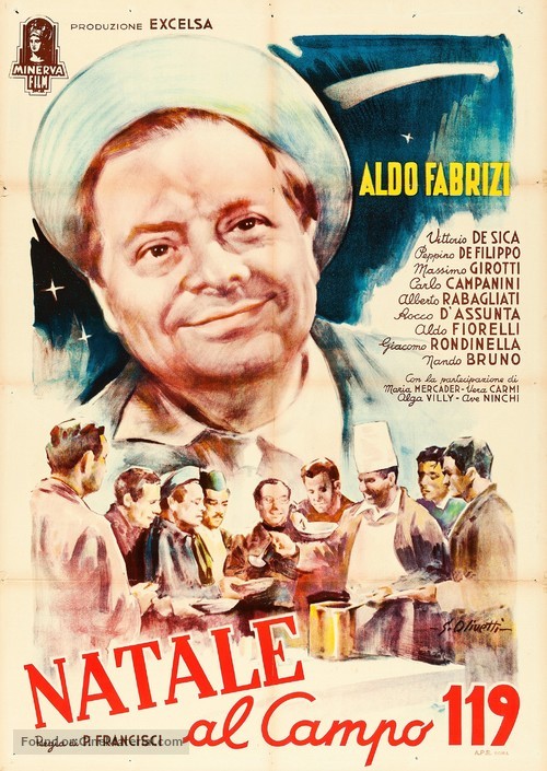 Natale al campo 119 - Italian Movie Poster