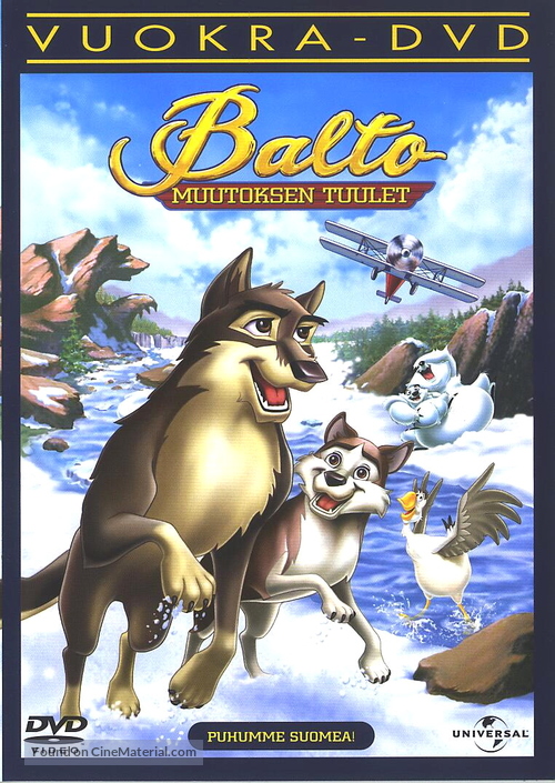 Balto III: Wings of Change - Finnish Movie Cover