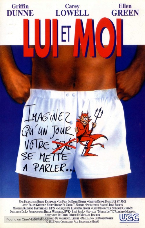 Ich und Er - French VHS movie cover